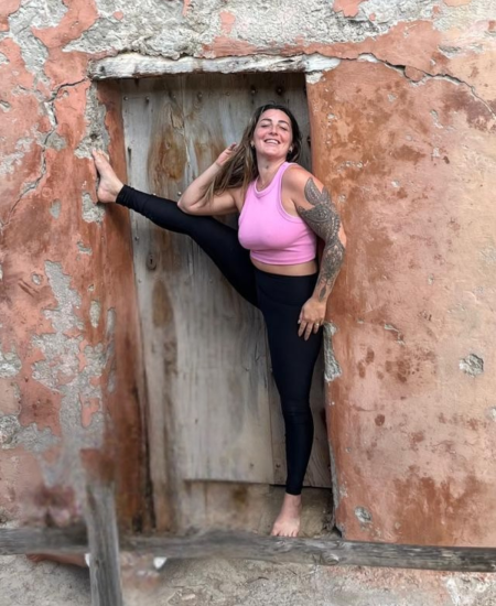 Christelle prof de yoga